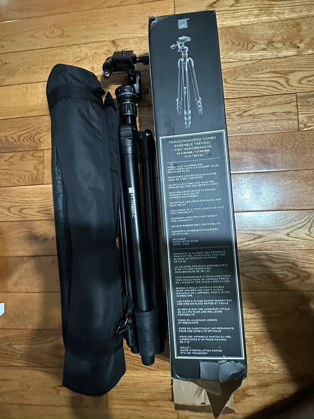 PHC-MPB65C 2-in-1 tripod and monopod combo - photo 4