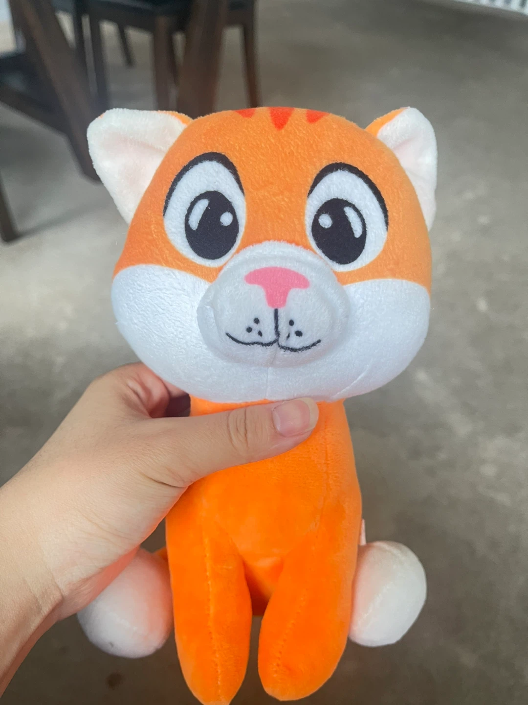 Orange Cat Plush Toy