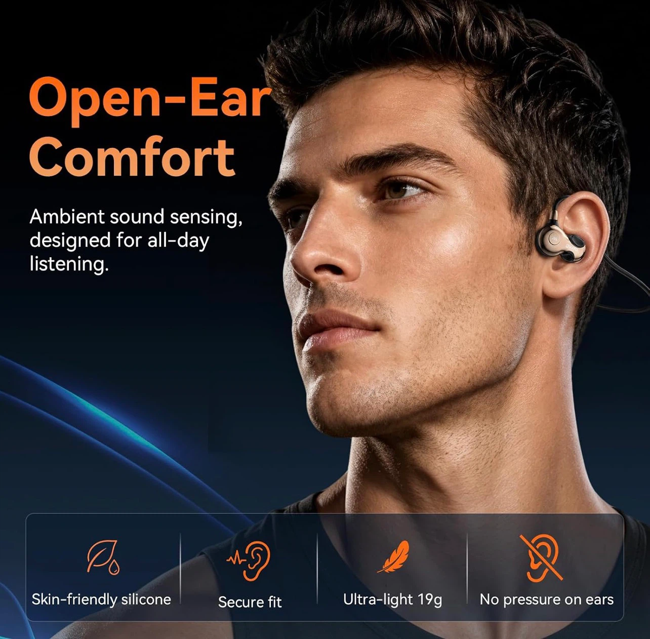 FreeRun F5 Open-Ear Wireless Earbuds - photo 2
