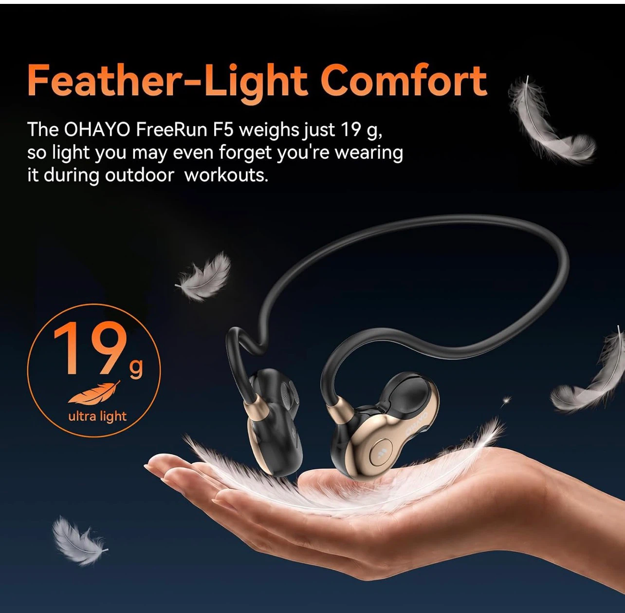 FreeRun F5 Open-Ear Wireless Earbuds - photo 5