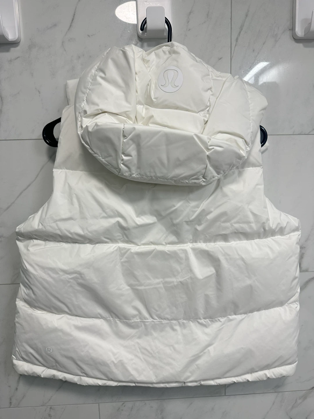 Lululemon Wunder Puff Cropped Vest White - photo 2