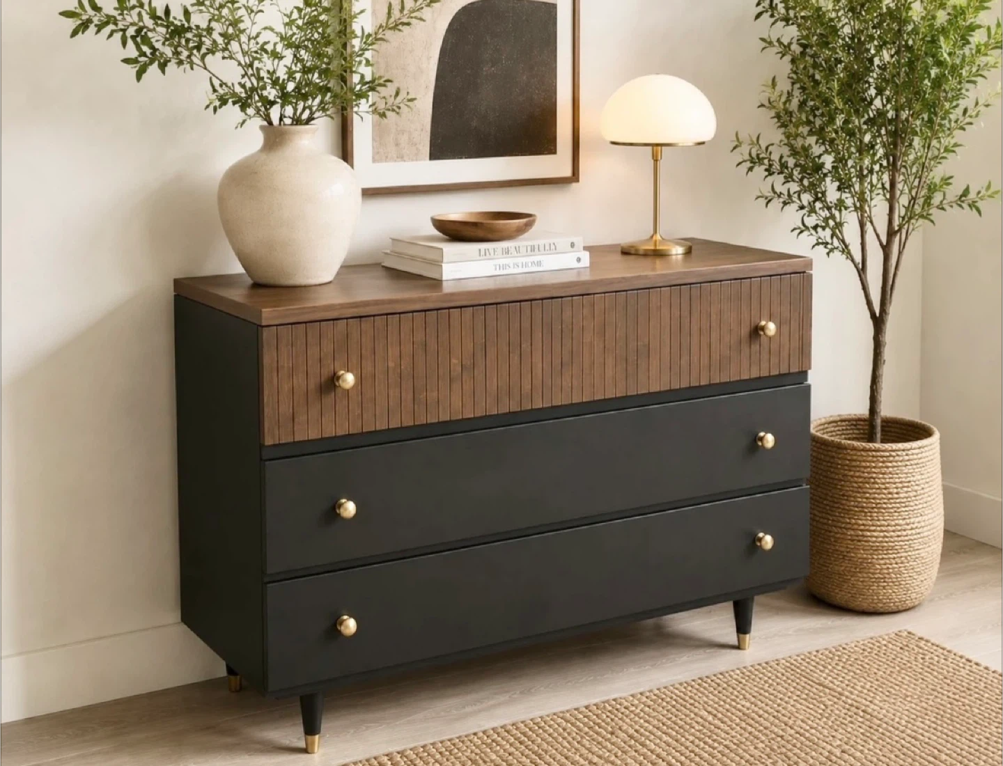 ✨Gibbard Mahogany Dresser/Fluted Detail✨ - photo 3