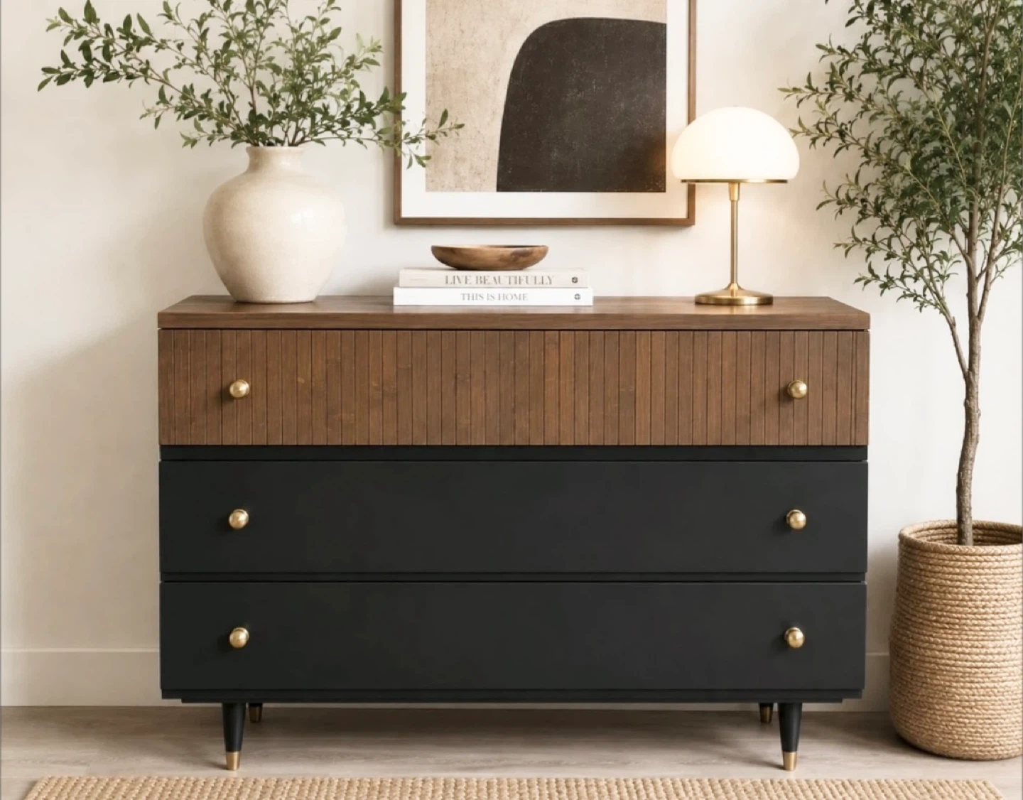 ✨Gibbard Mahogany Dresser/Fluted Detail✨ - photo 2