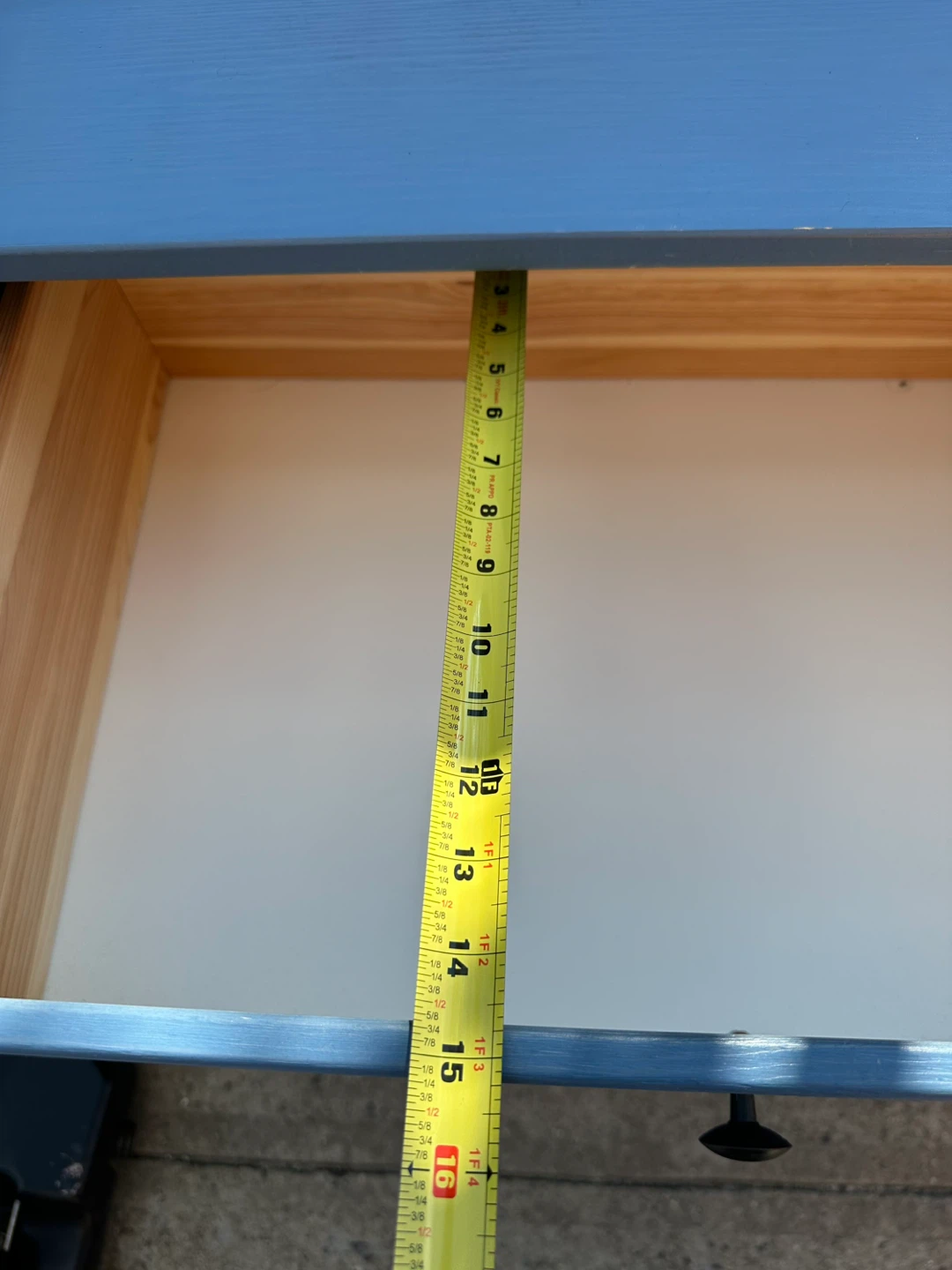 IKEA Blue 3-Drawer Dresser / Storage Unit - photo 5
