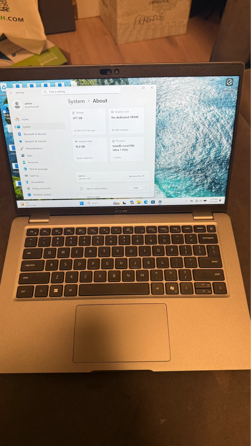 Dell Latitude 5450 Laptop - photo 2