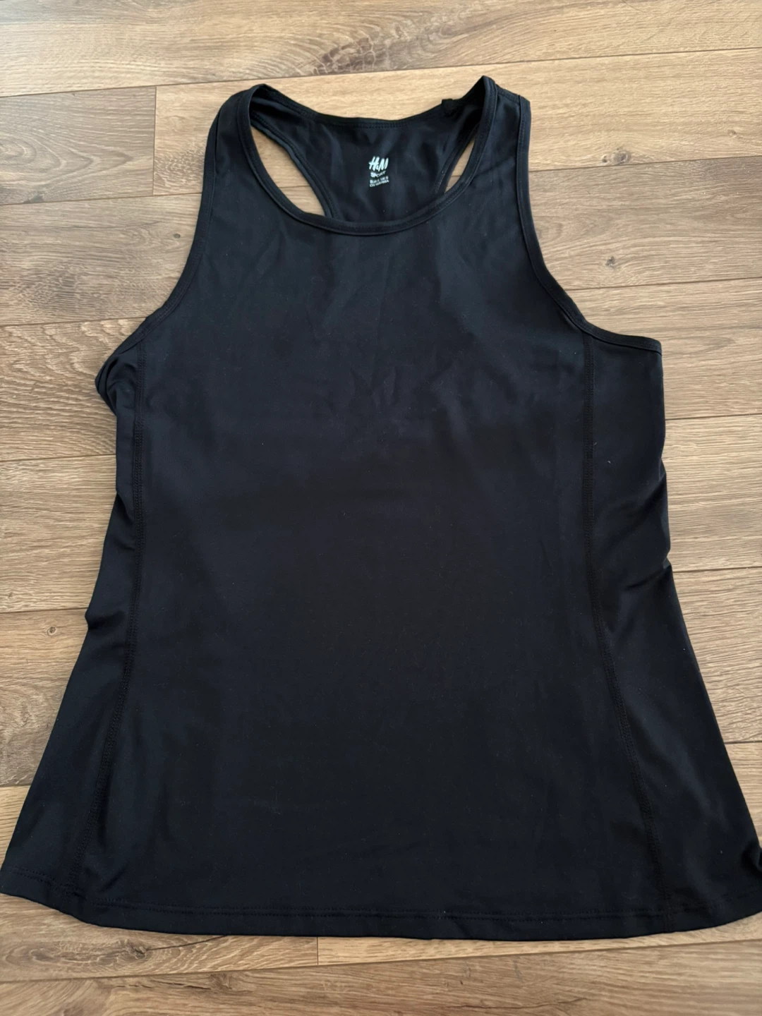 H&M Black Racerback Tank Top - size small