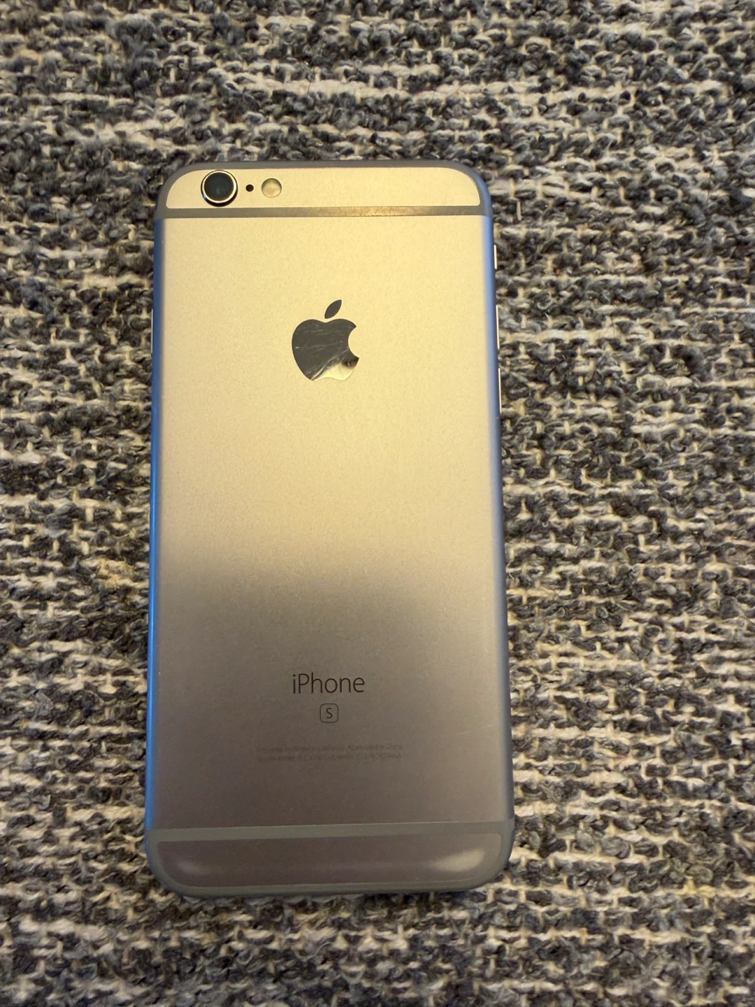 iPhone S cracked screen top left corner - photo 2