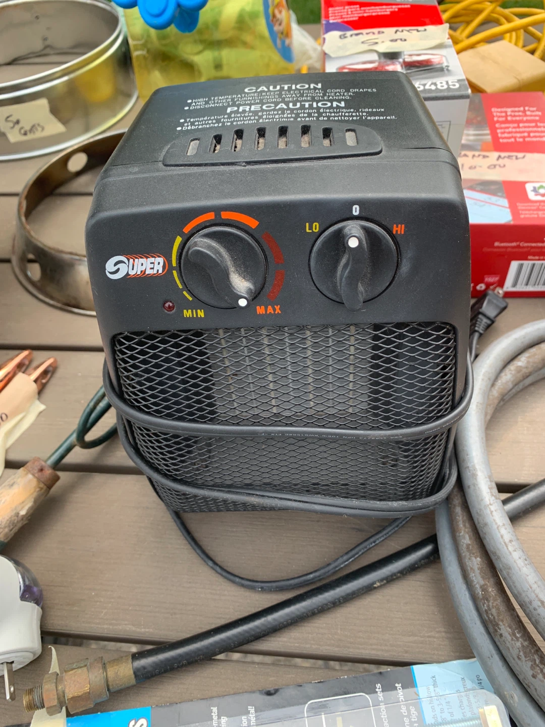 Super Portable Electric Ceramic Heater