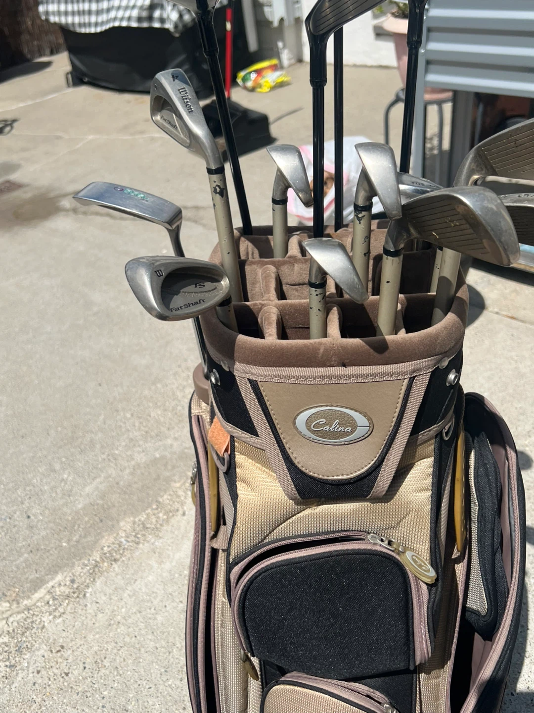 Calina Golf Club Set with Bag