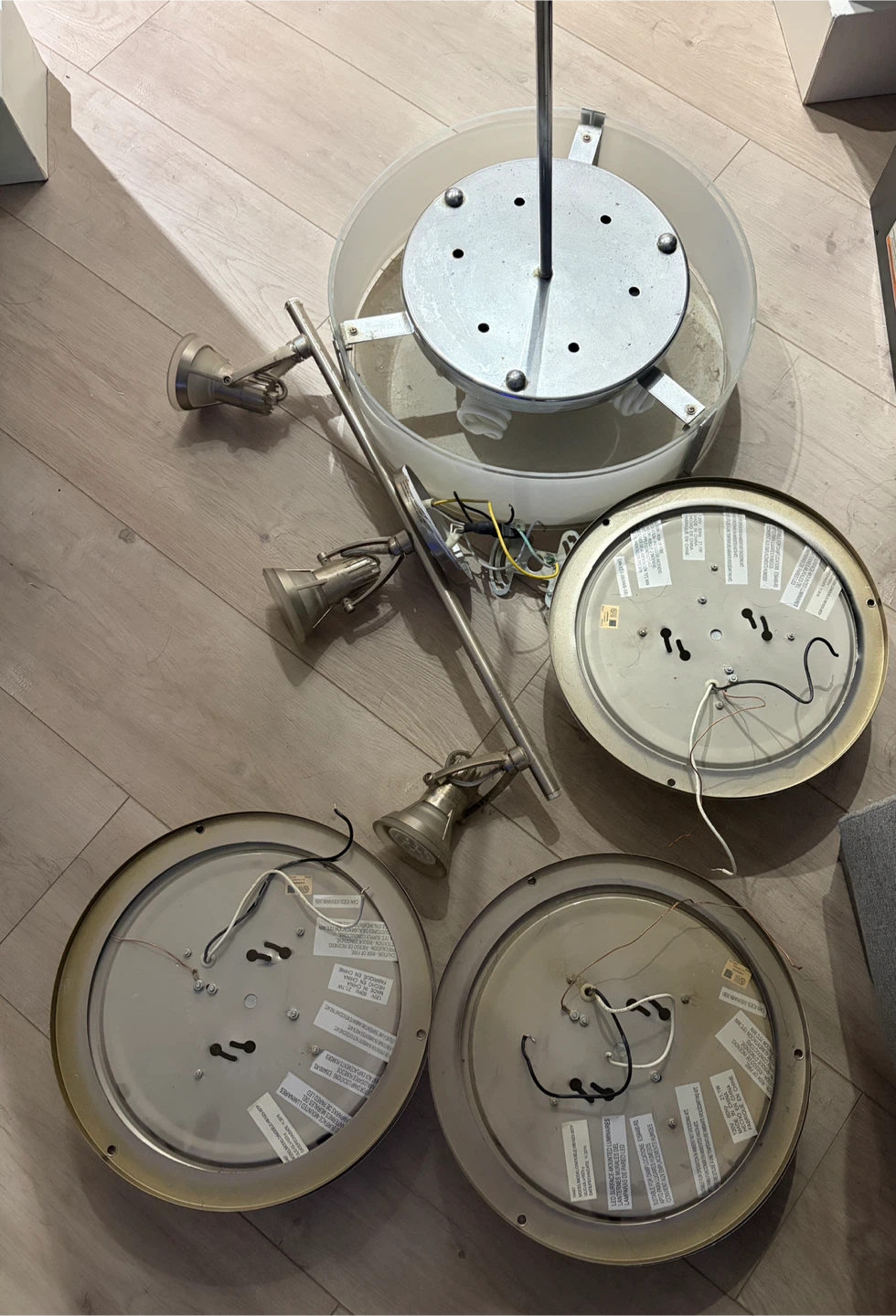 Flush Mount Ceiling Light Fixture Set - photo 4