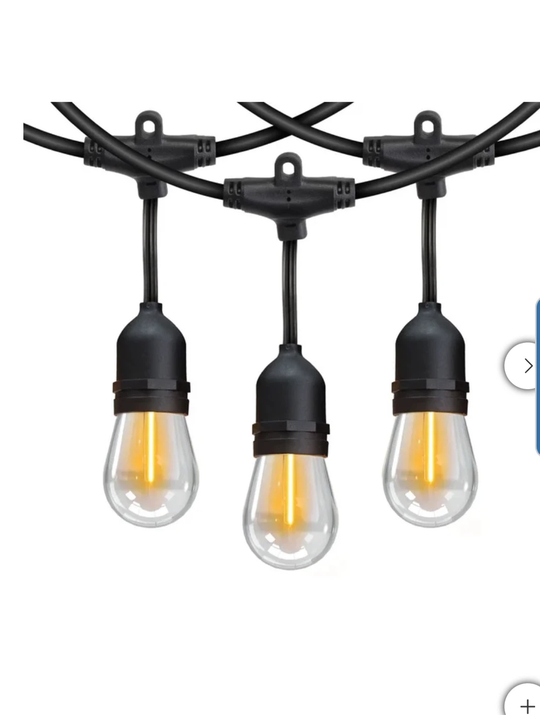 Outdoor String Lights - two sets- each for $45 or both for $80