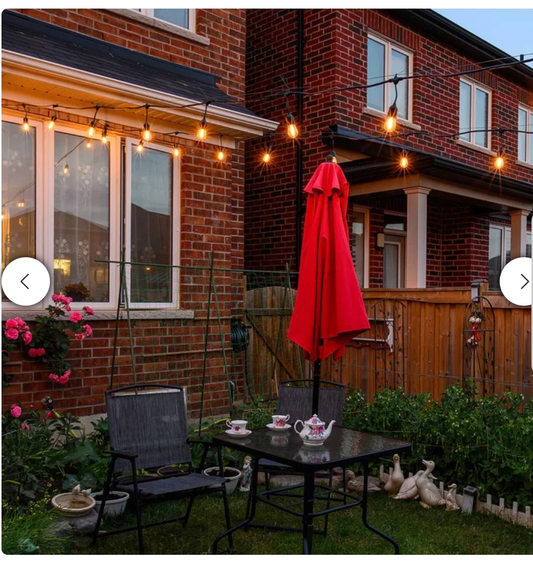 Outdoor String Lights - two sets- each for $45 or both for $80 - photo 3