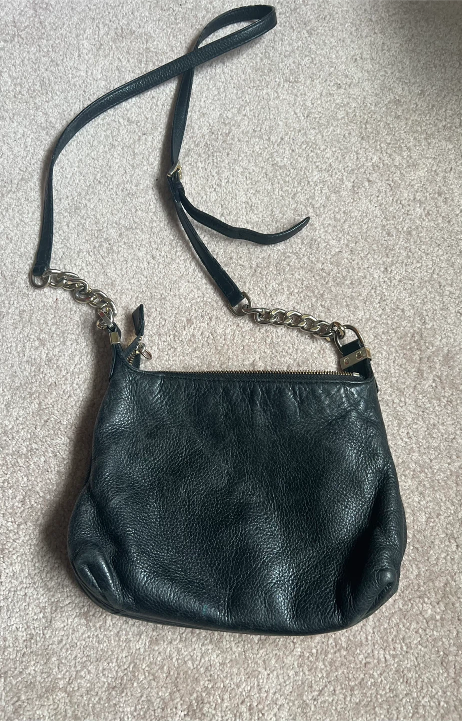 Michael Kors Black Leather Crossbody Bag - photo 2