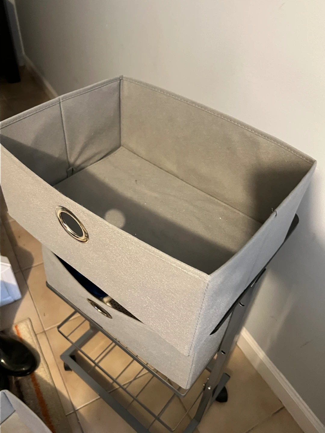 Rolling Storage Cart with Top Shelf - photo 4