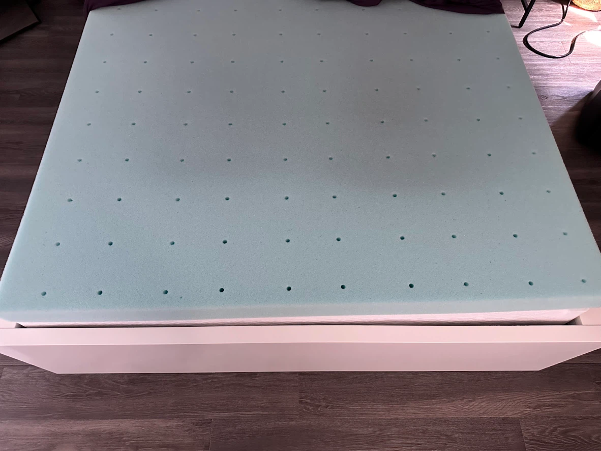 Lucid 2-inch Gel Memory Foam Mattress Topper