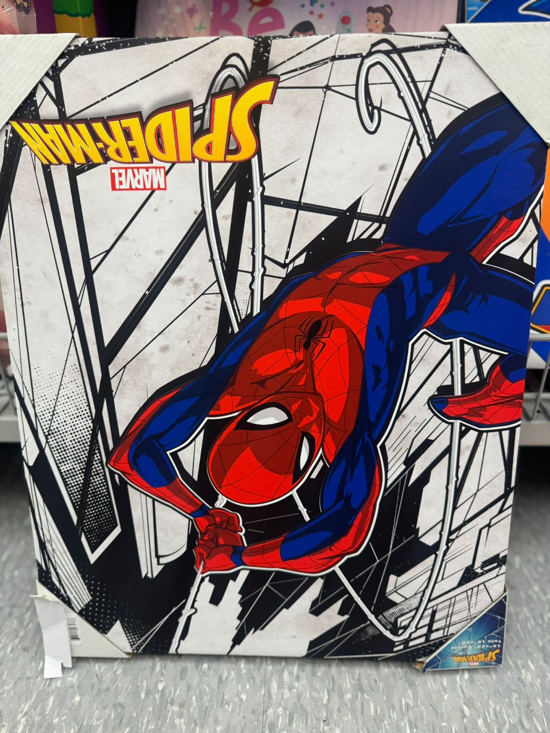 Marvel Spider-Man 16"x20" Canvas Art