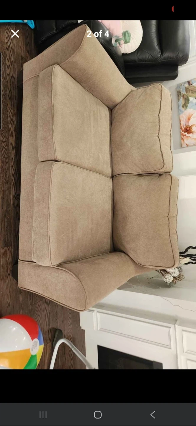 Brown Sofa and Loveseat Set - photo 3
