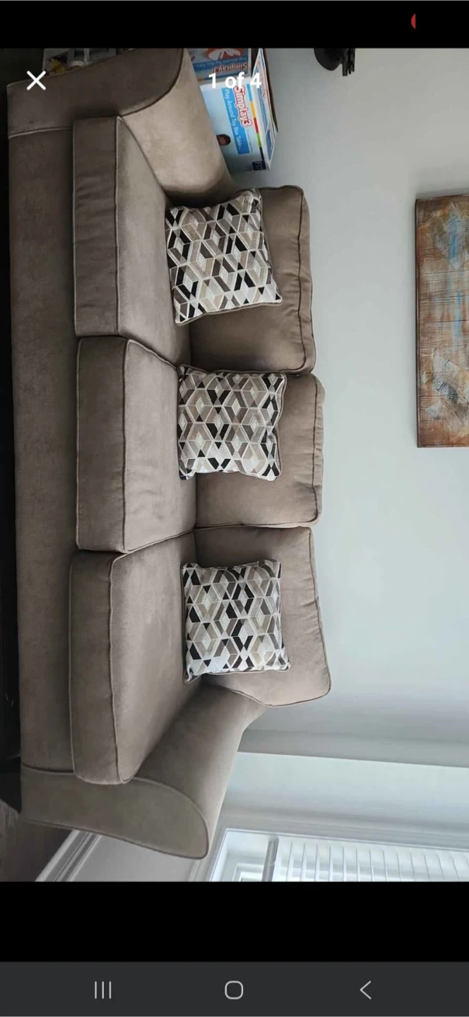 Brown Sofa and Loveseat Set - photo 4