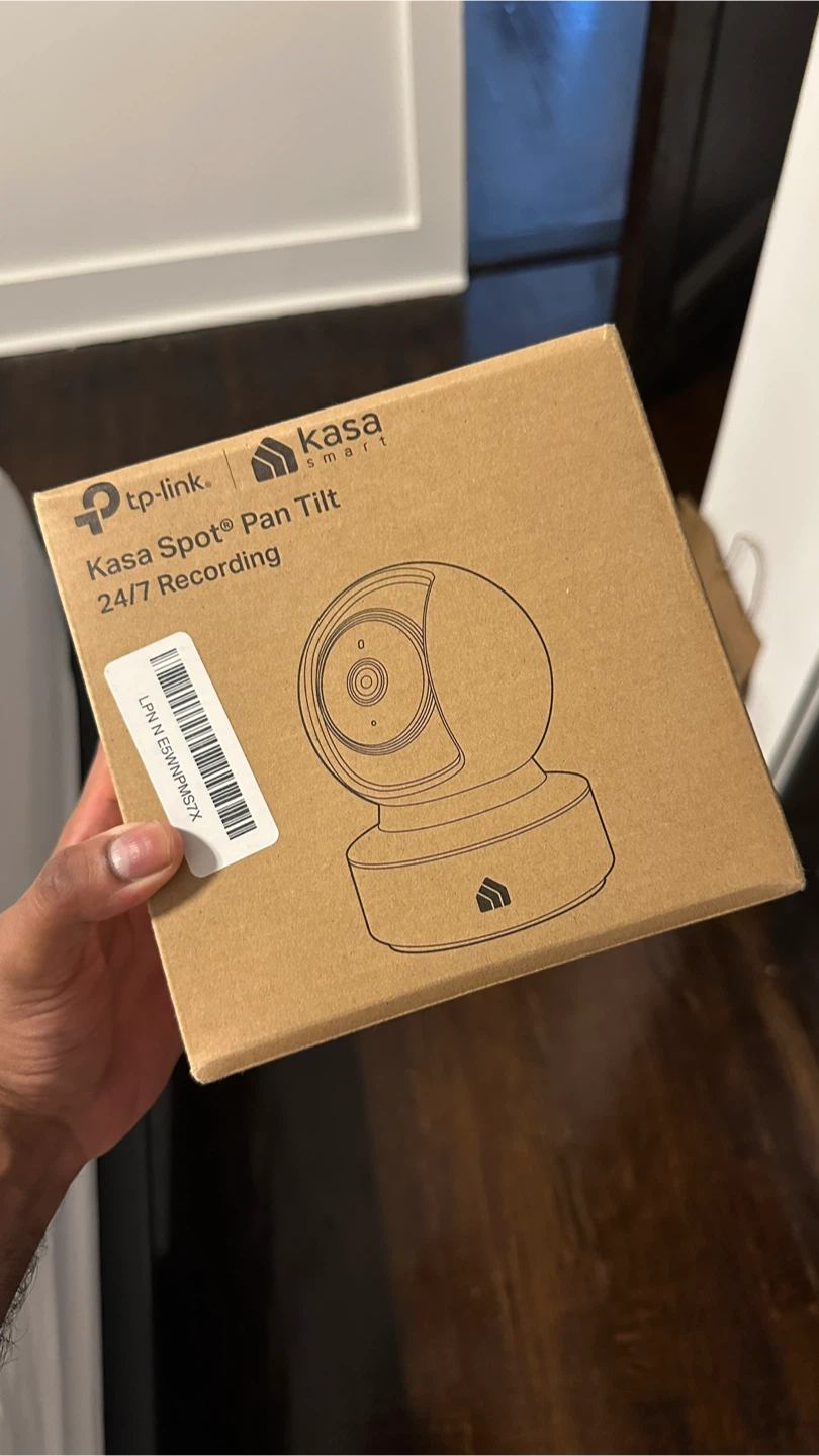 TP-Link Kasa Spot Pan Tilt 24/7 Recording Security Camera