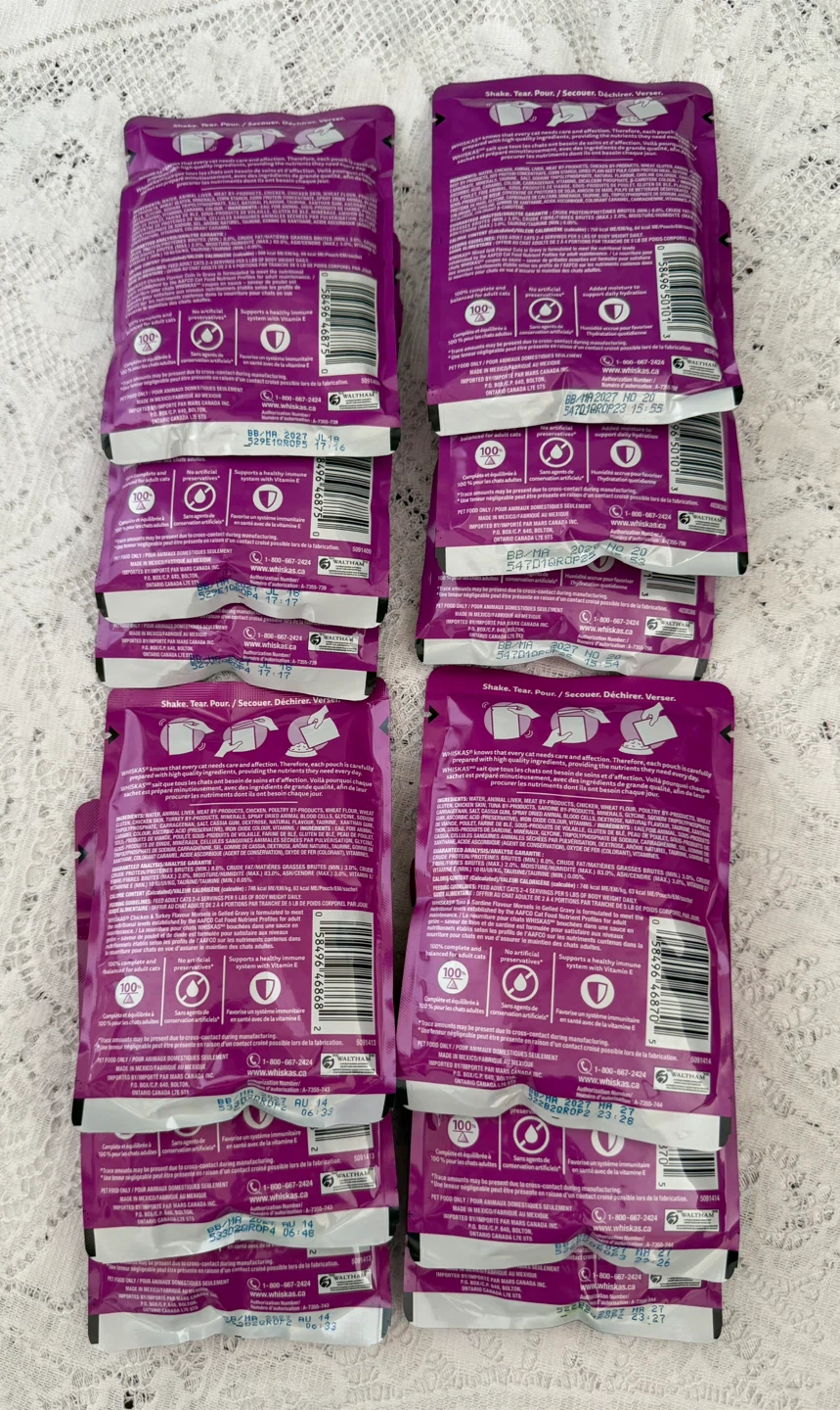 Whiskas Cat Food (May, 2027 expiry onwards)+Temptations treats - photo 4