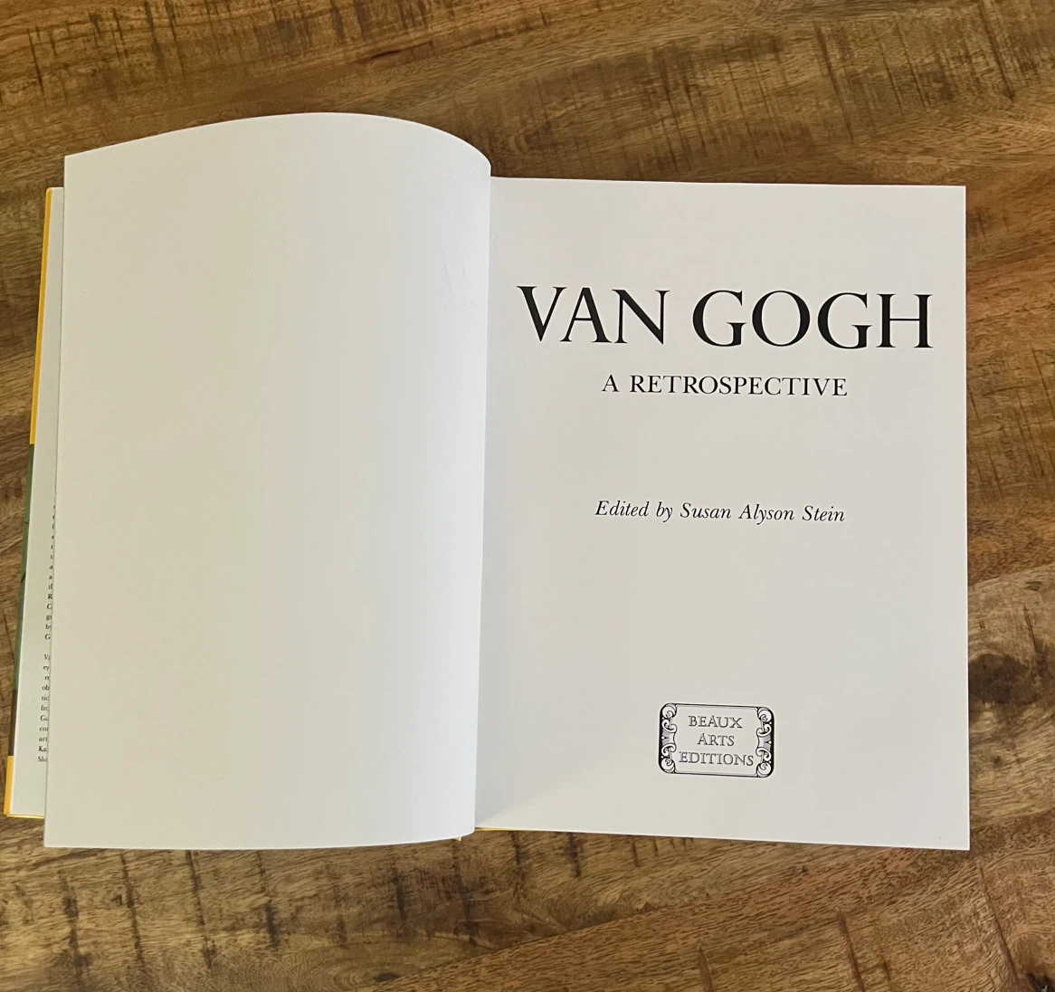 Van Gogh: A Retrospective Hardcover Coffee Table Art Book (1986) - photo 4