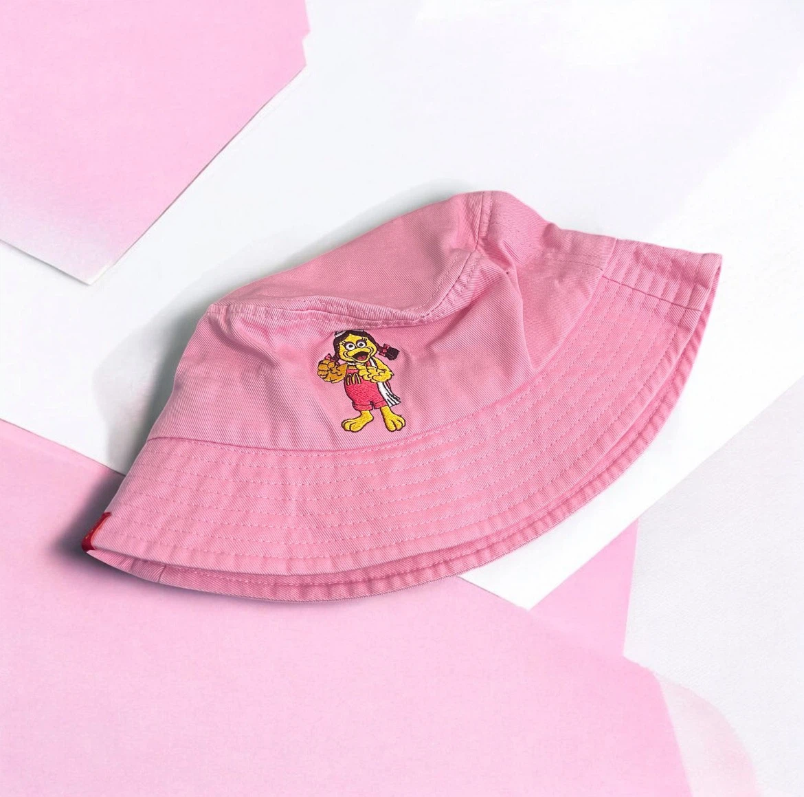 Peace Collective Kids Pink Bucket Hat – Birdie (McDs)