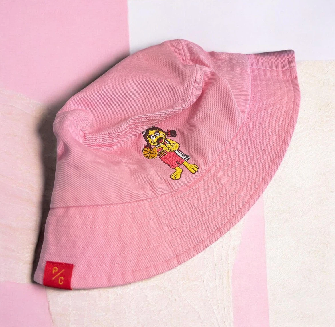 Peace Collective Kids Pink Bucket Hat – Birdie (McDs) - photo 2