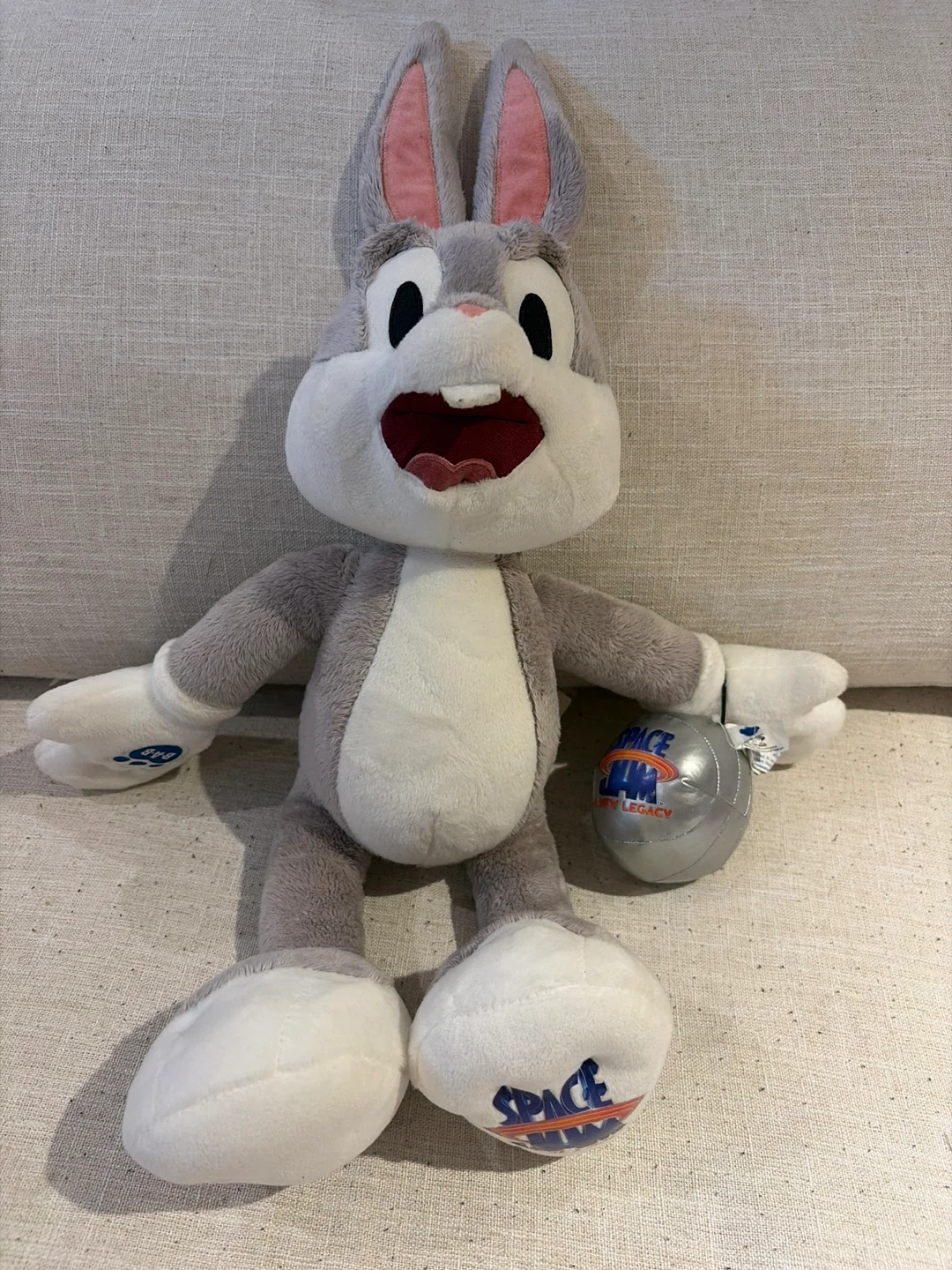 Space Jam: A New Legacy Bugs Bunny Plush Toy