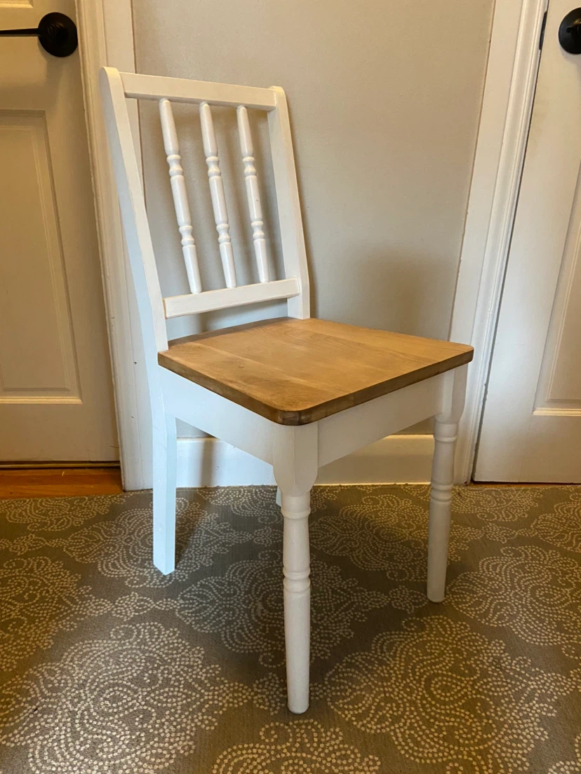 Solid Wood Desk Chair Side Chair