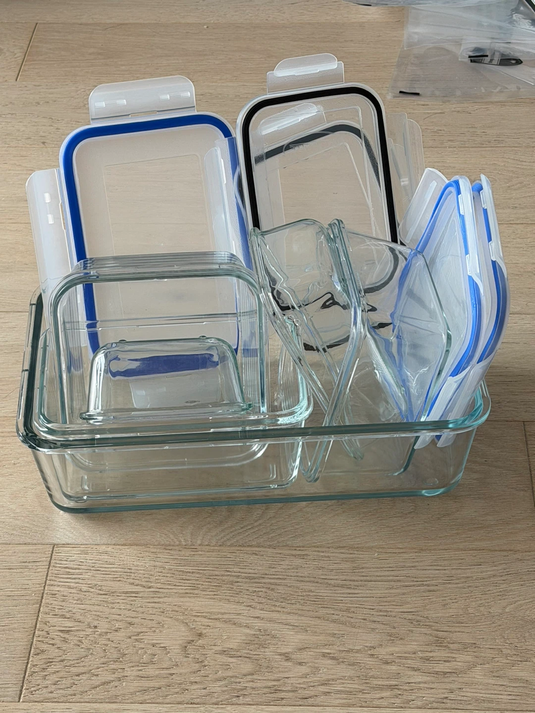 Glass Food Storage Containers with Lids