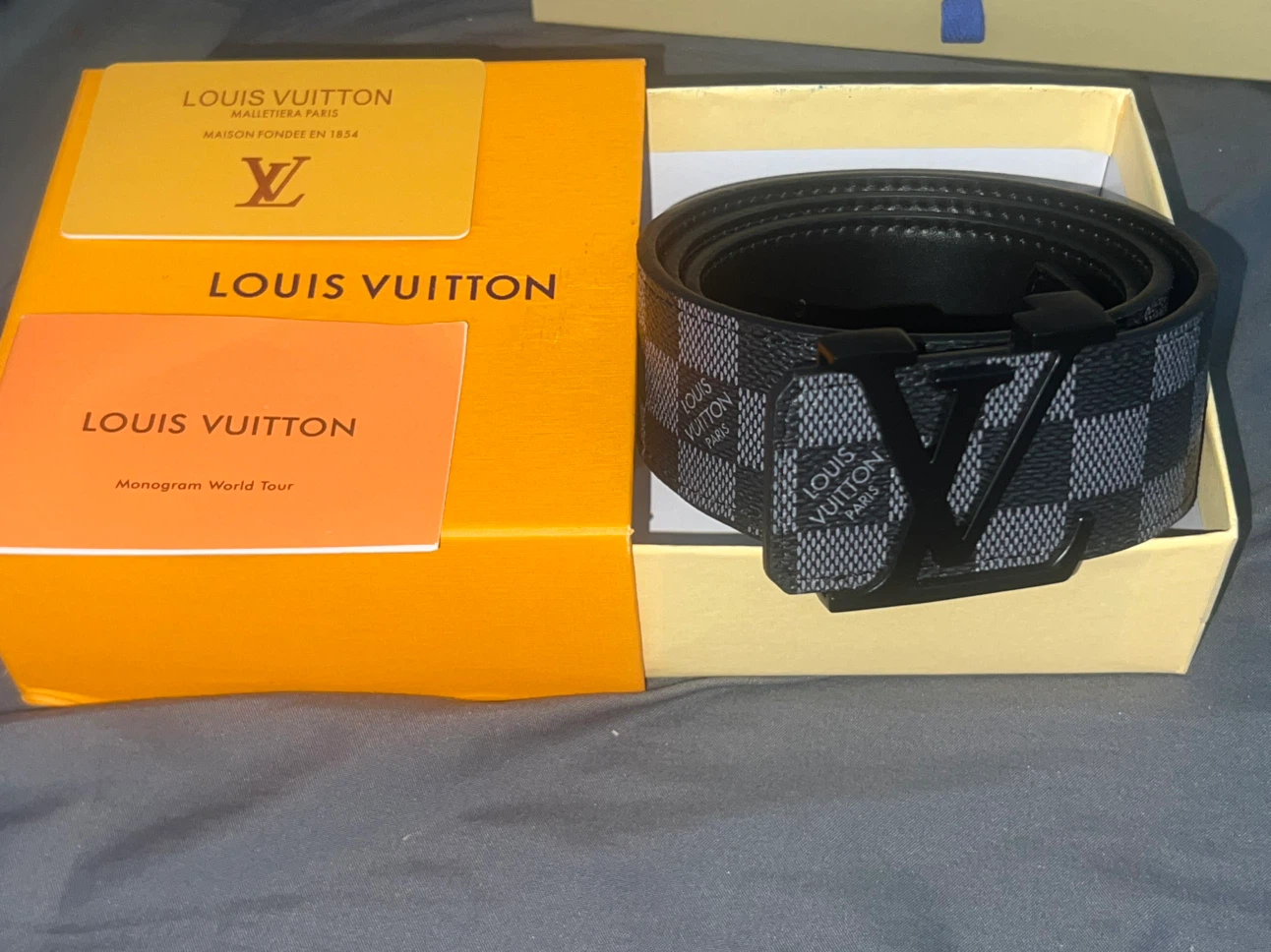 Louis Vuitton Damier Ebene Belt - photo 2