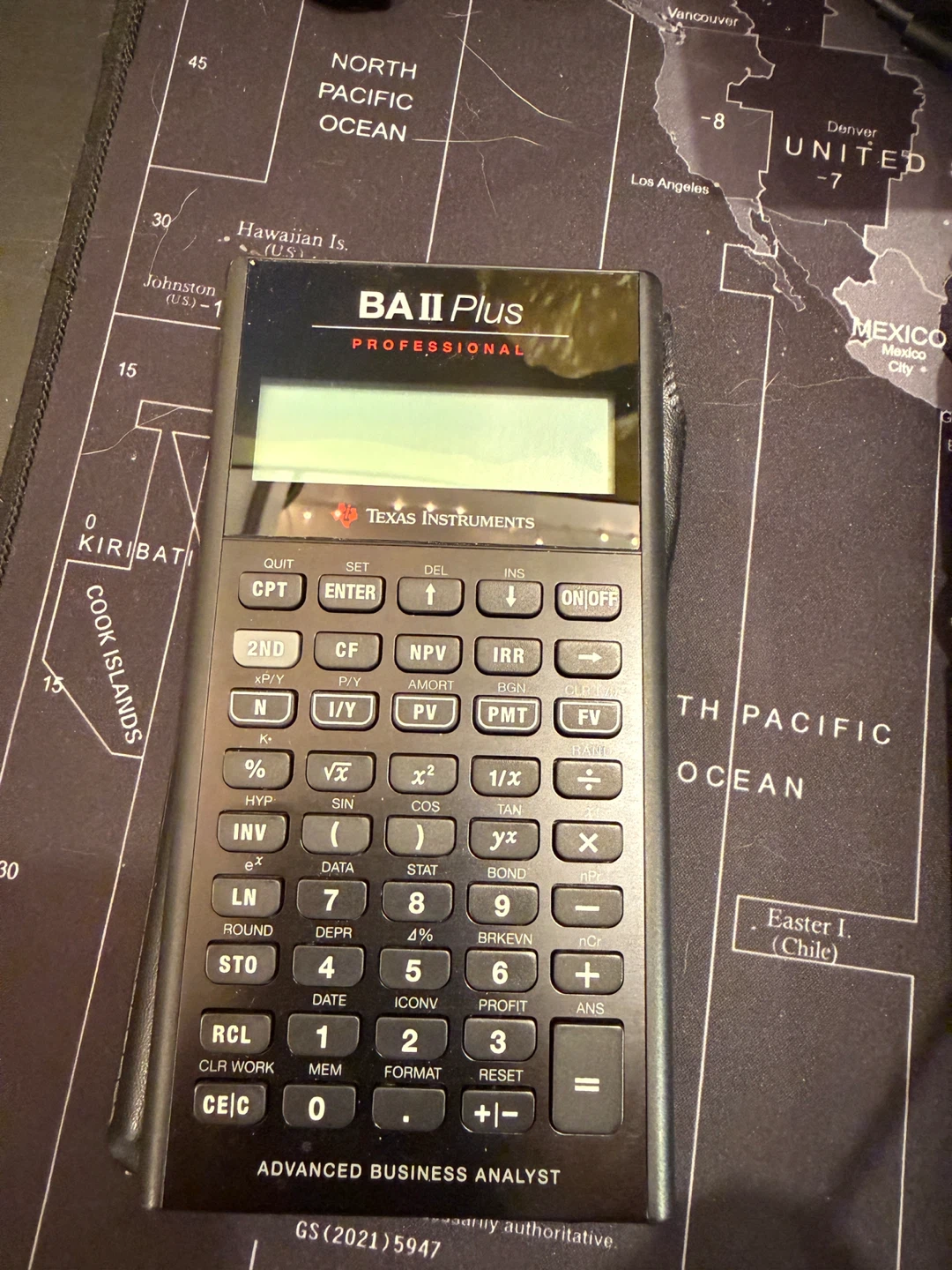 Texas Instruments BA II Plus Professional Calculator with Case