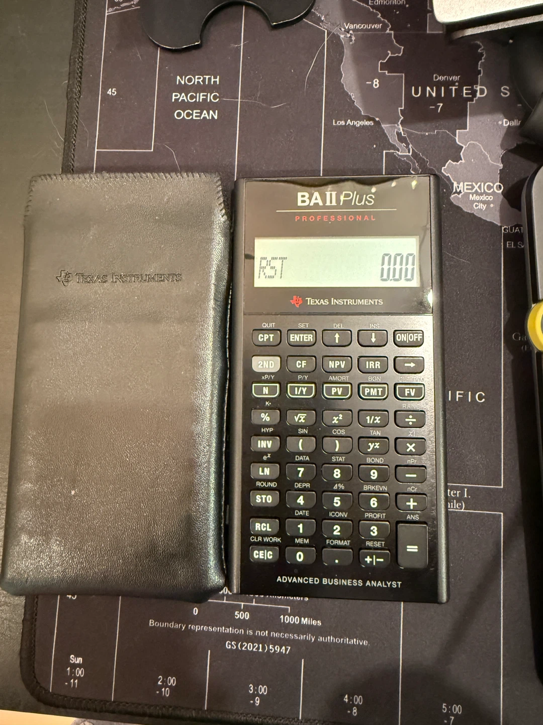 Texas Instruments BA II Plus Professional Calculator with Case - photo 2