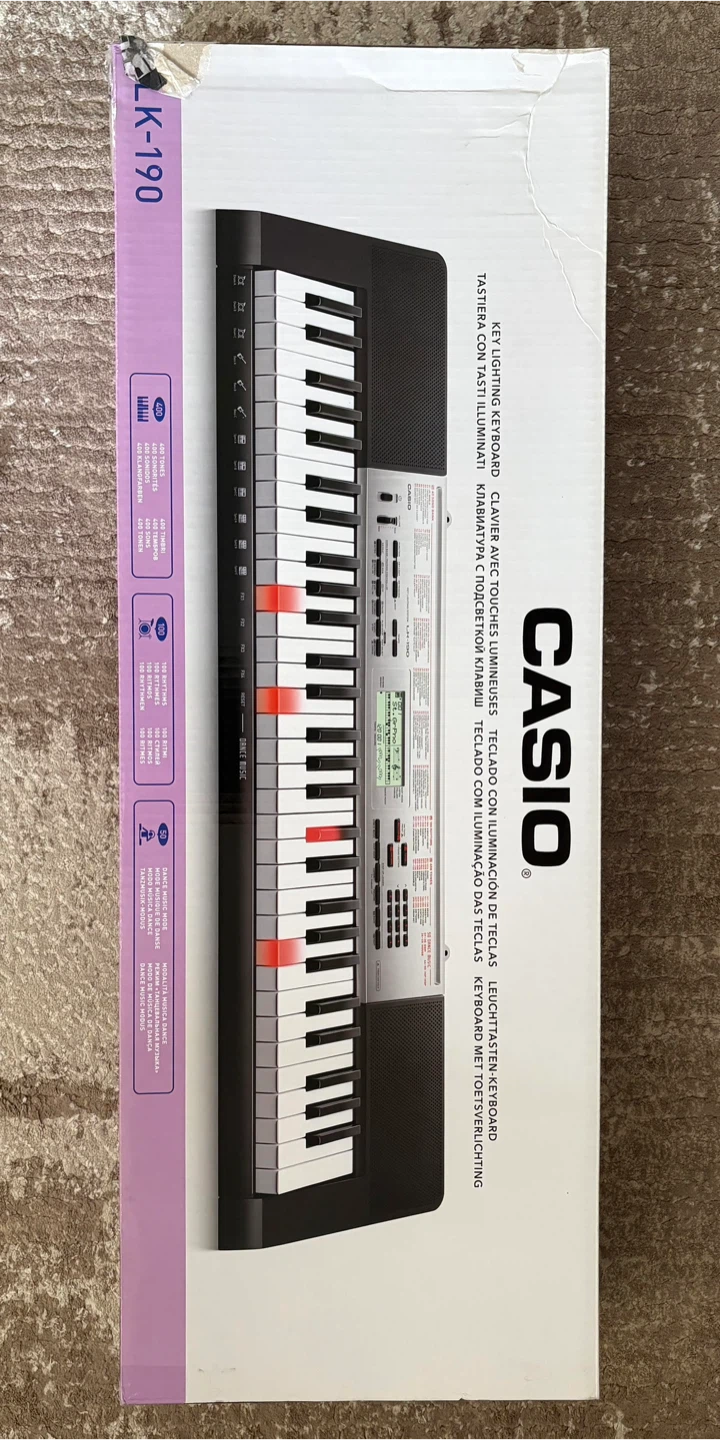 Casio LK-190 Key Lighting Keyboard - photo 2