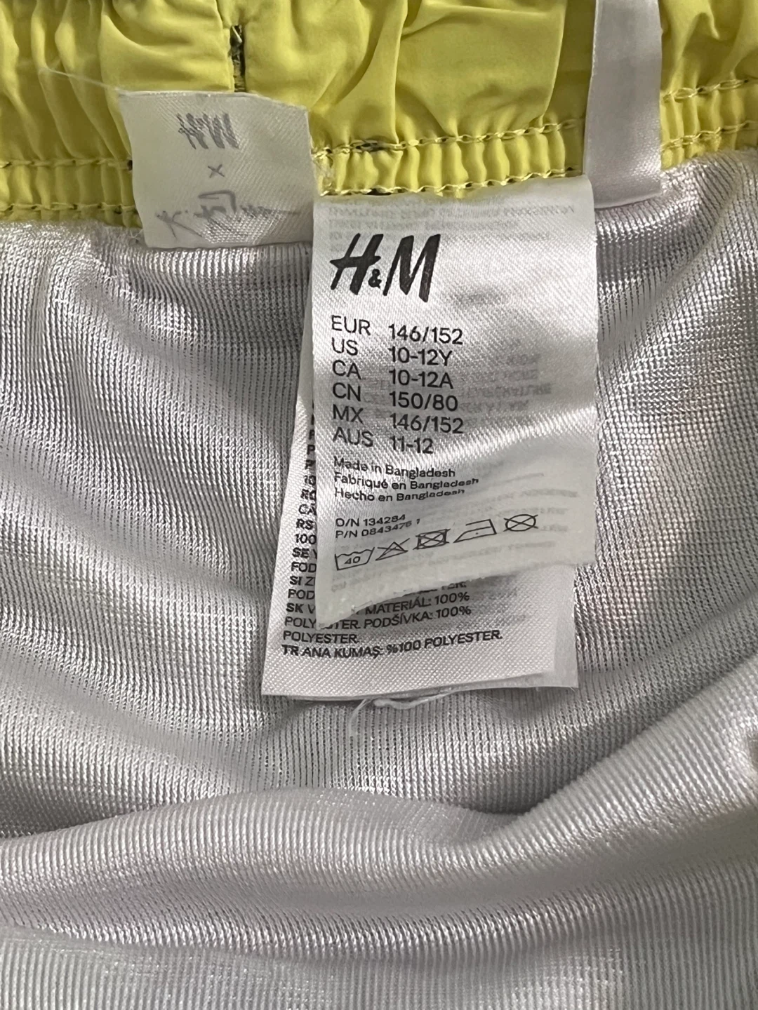 K. Kijk x H&M Kids Tropical Swim Trunks – Size 10–12Y - photo 4
