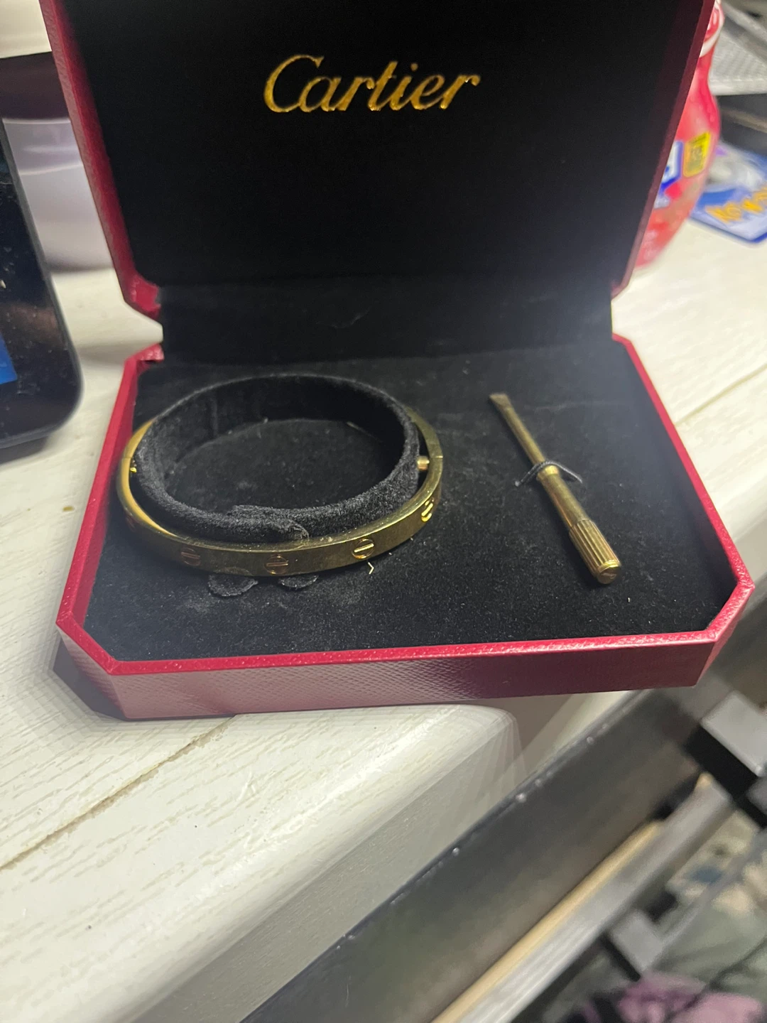 Cartier Love Bracelet with Screwdriver