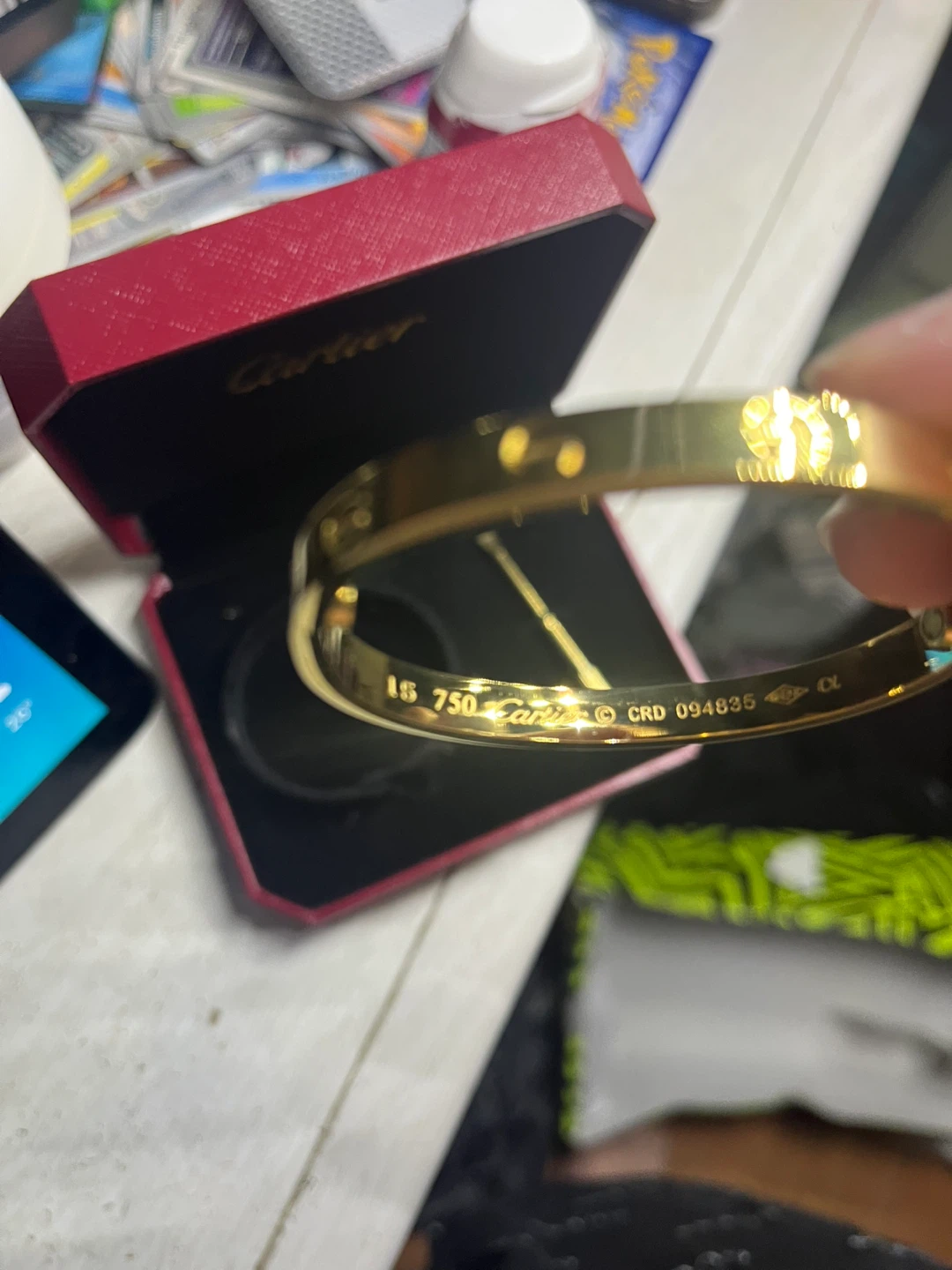 Cartier Love Bracelet with Screwdriver - photo 2
