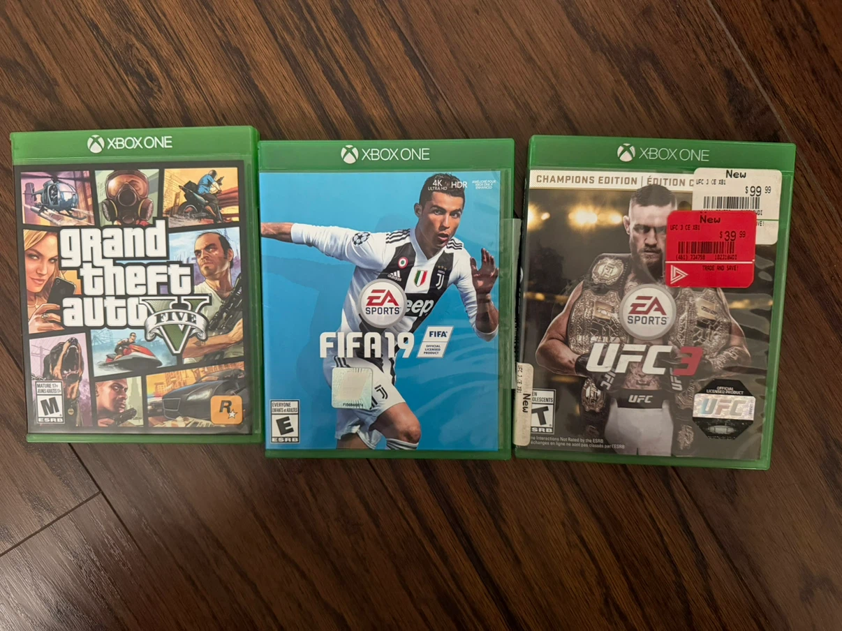Xbox One Console with Controllers and Games - photo 2
