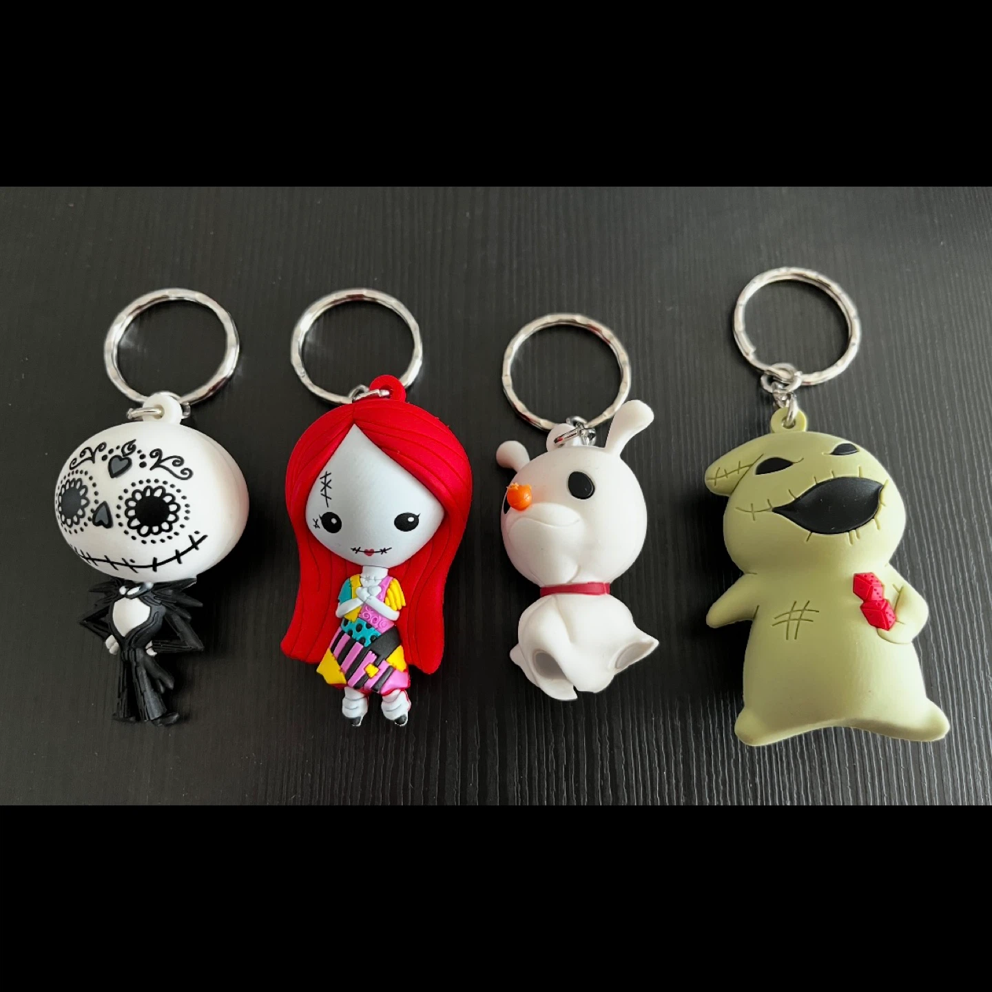 “Nightmare Before Christmas” Keychains Set of 4