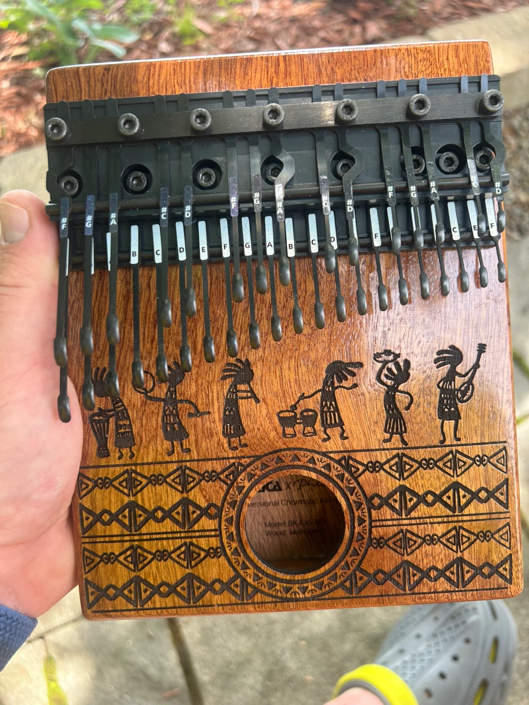 Moozica 36 Key Professional Chromatic Kalimba