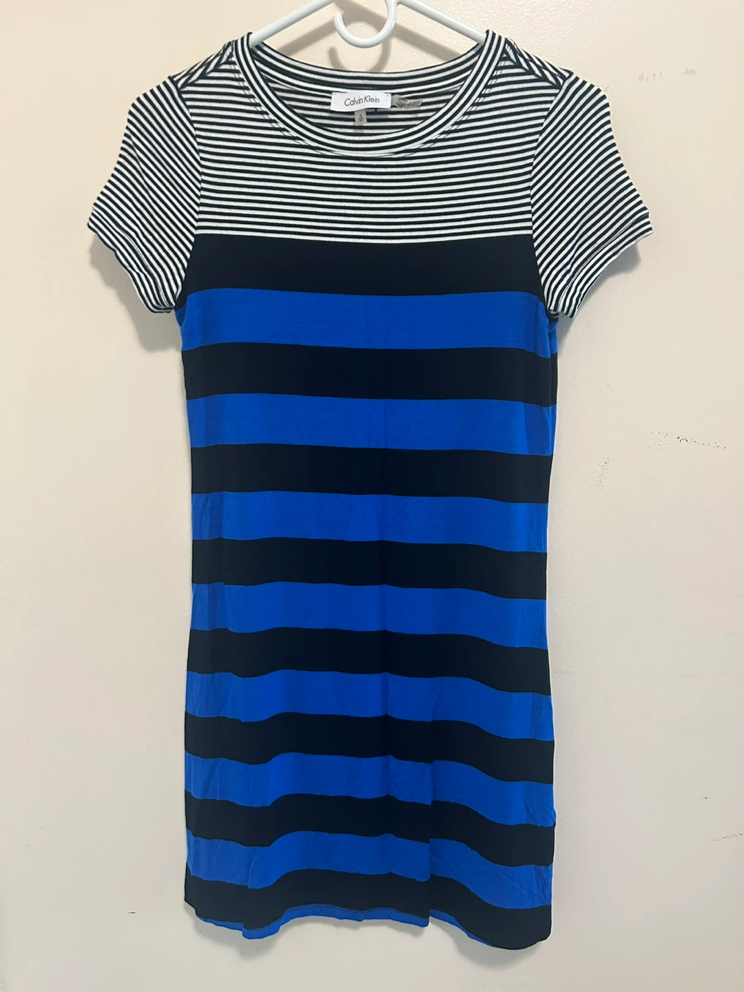 Calvin Klein Striped T-Shirt Dress - photo 2