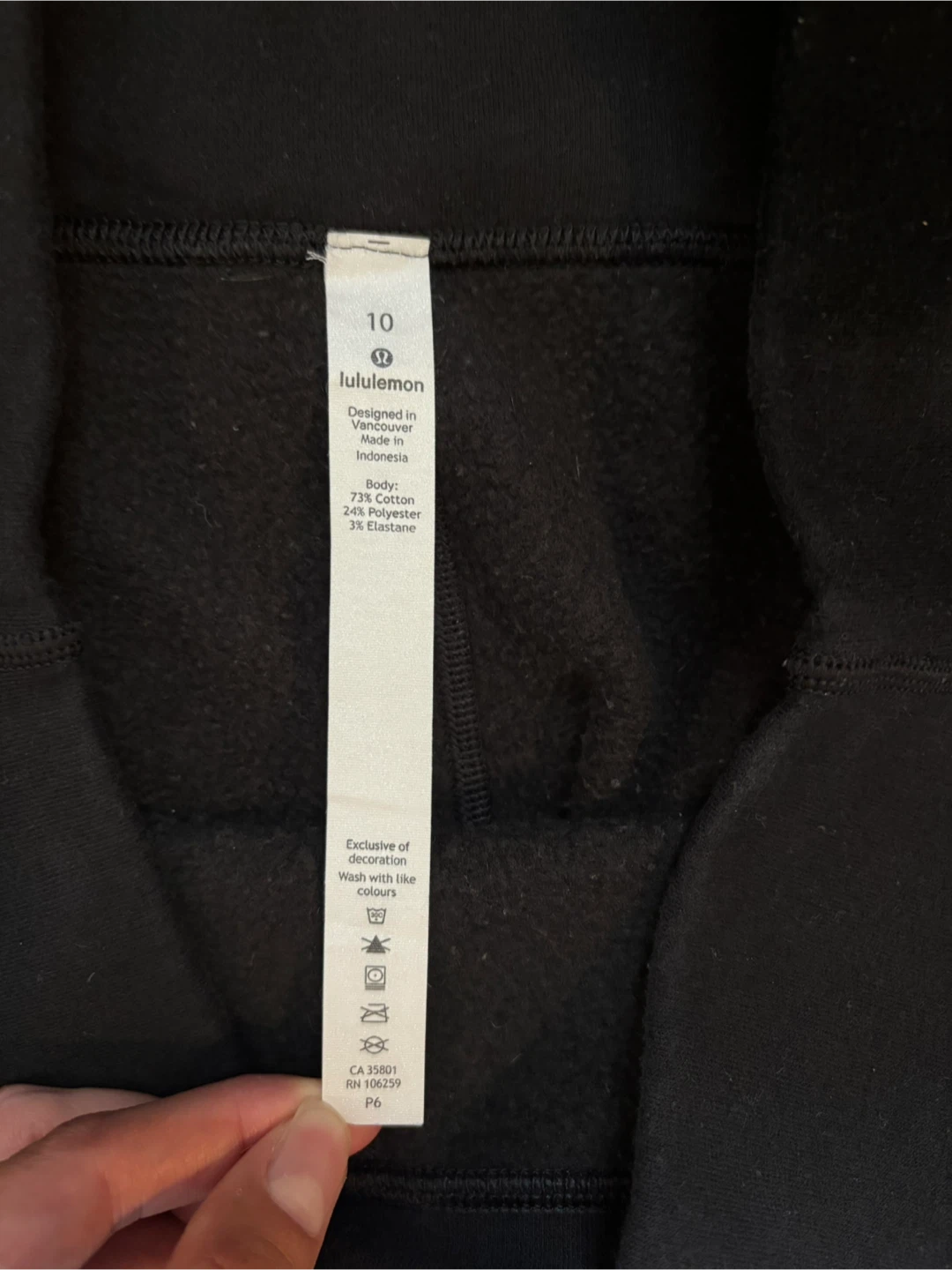 Lululemon Black Leggings - Size 10 - photo 4