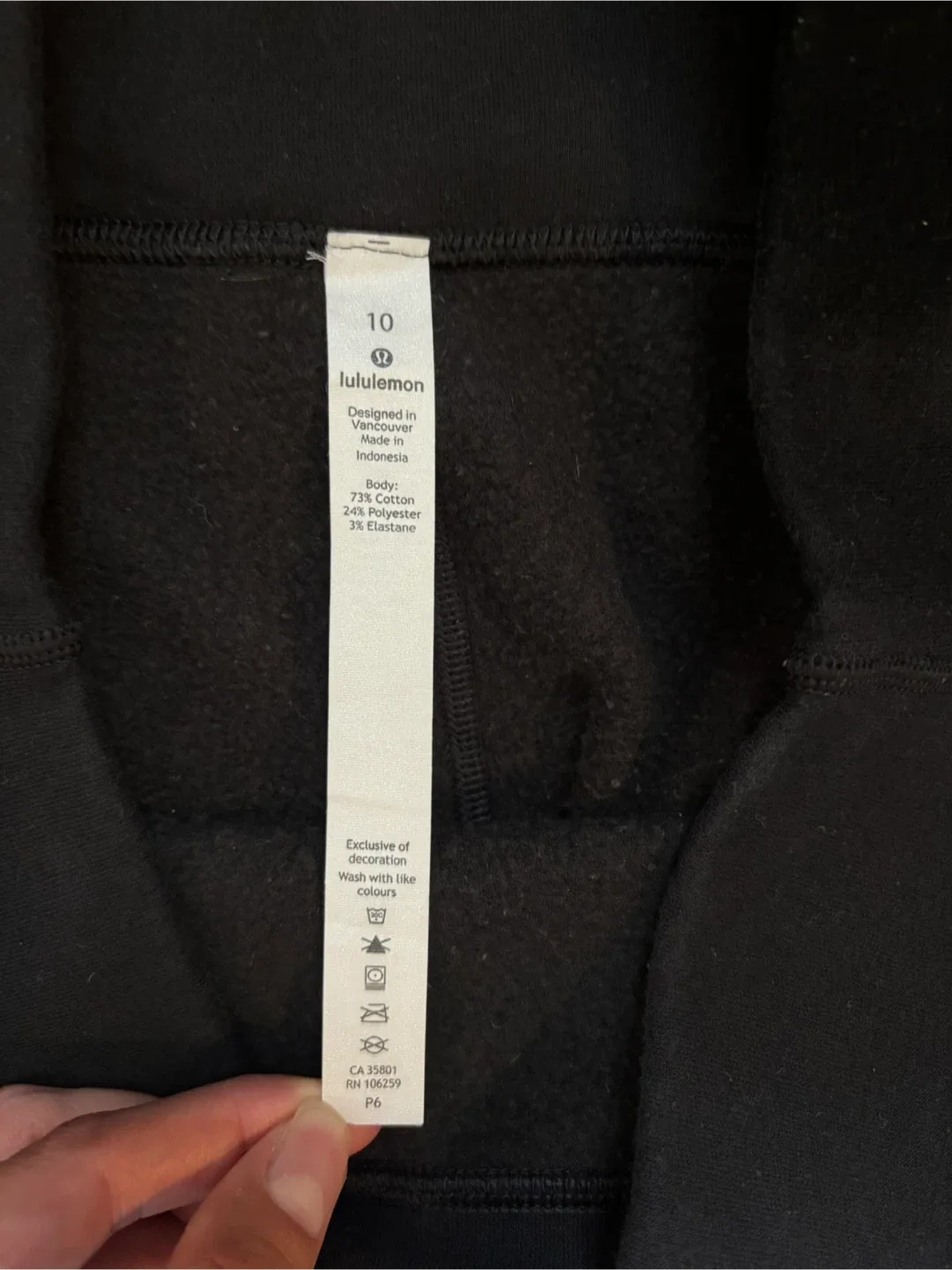 Lululemon Black Leggings - Size 10 - photo 4
