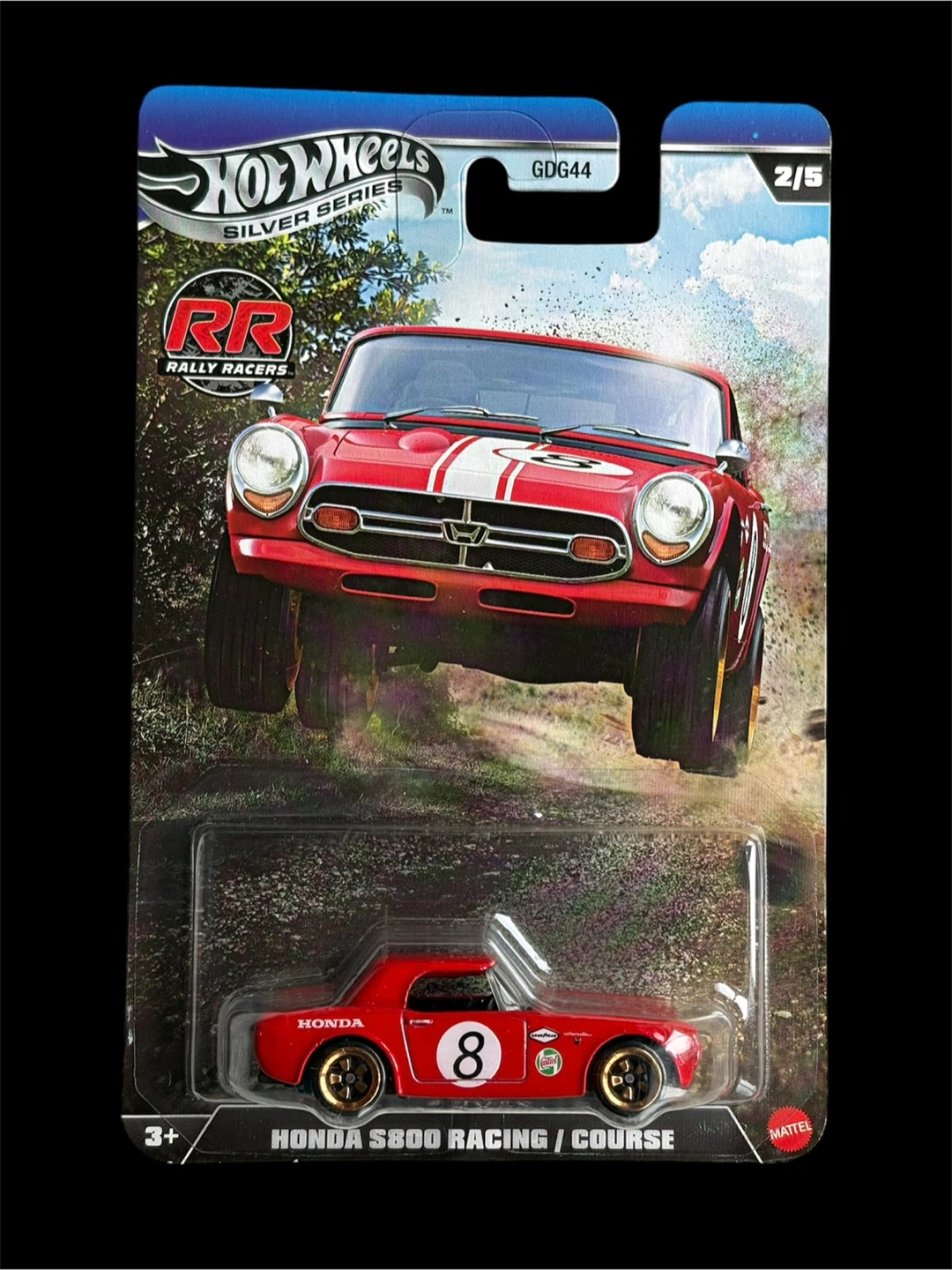 Hot Wheels Silver Series Honda S800 Racing
