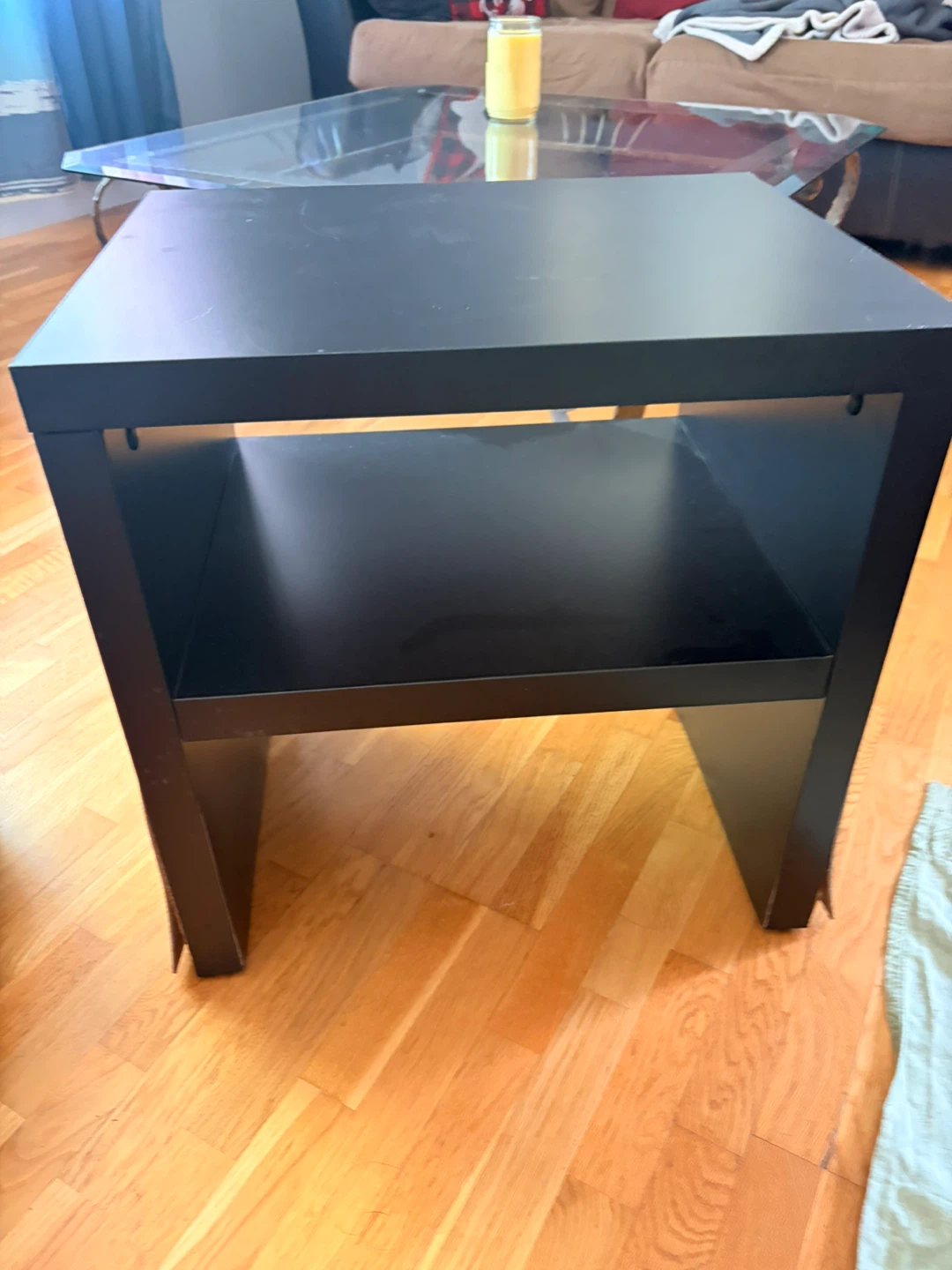 Black Side Table