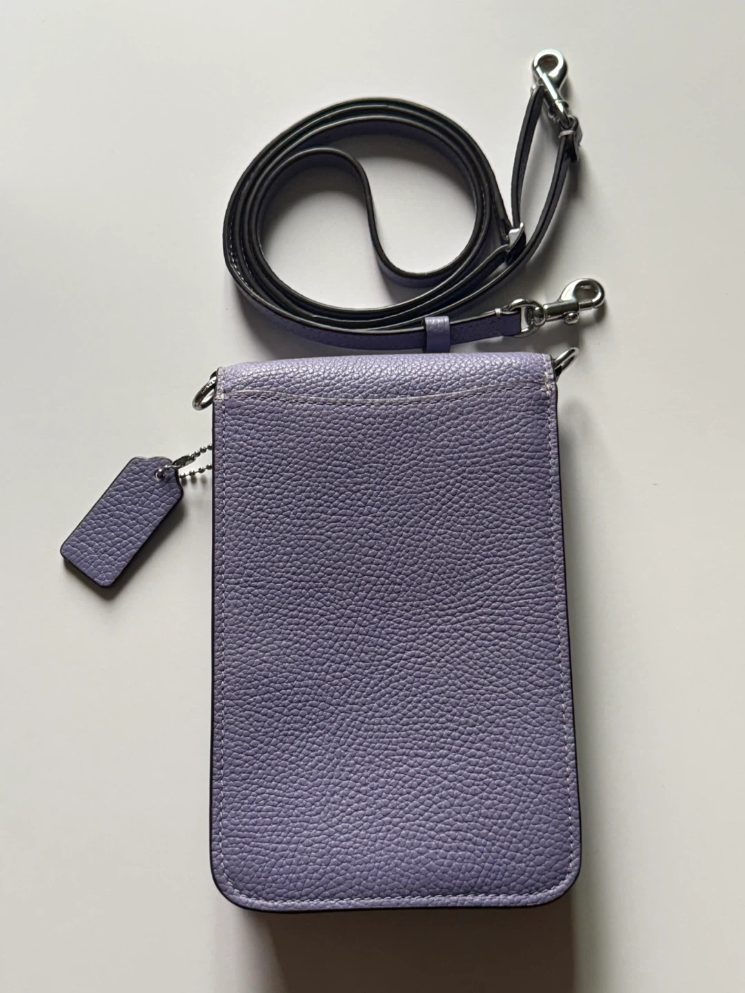 Lavender Coach Crossbody Phone Bag - photo 2