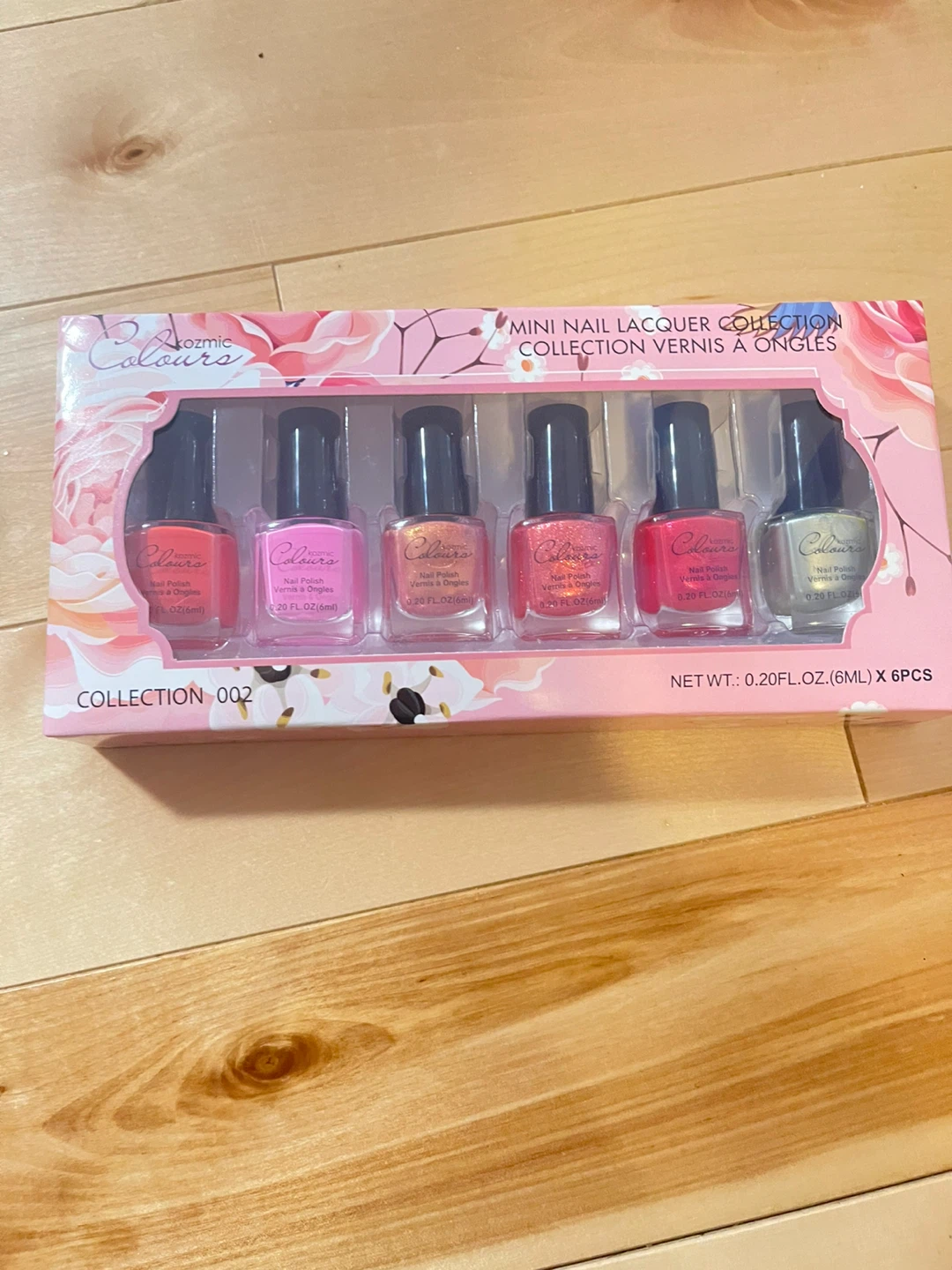 Kozmic Colours Mini Nail Lacquer Collection 6PCS