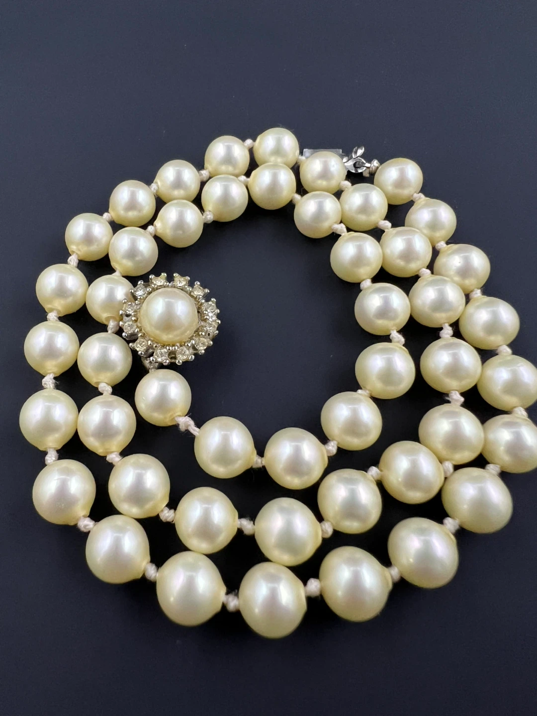 Vintage-Style Faux Pearl Necklace - photo 4