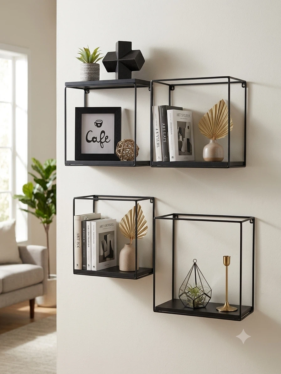 Hometrends Wall Shelf Set
