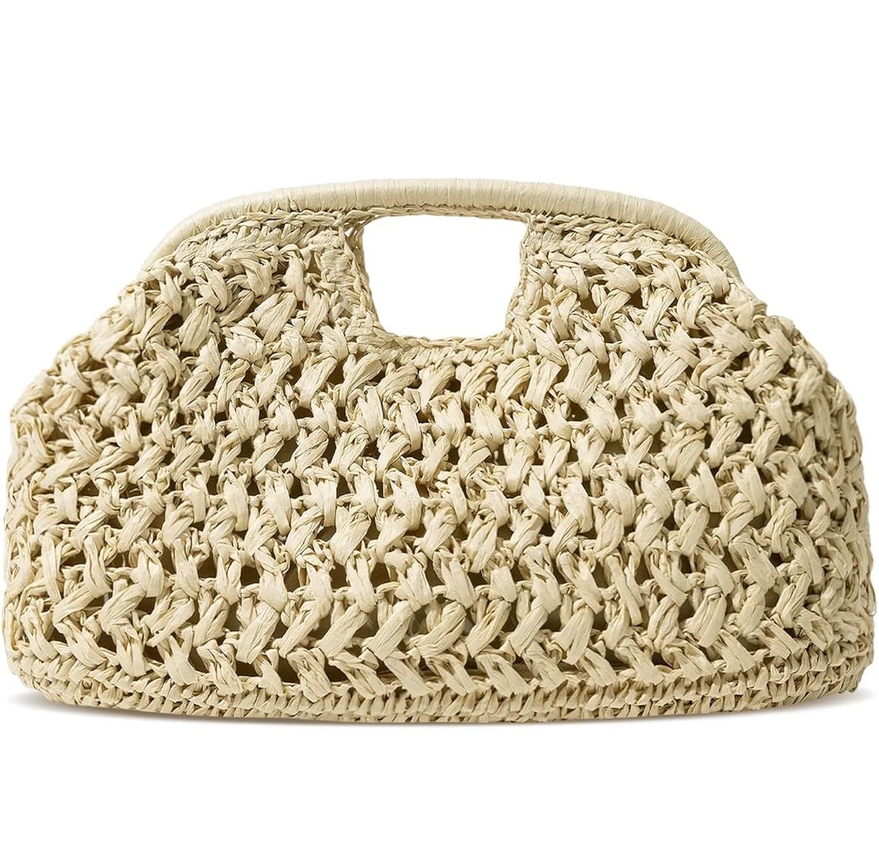 Straw Woven Tote Bag